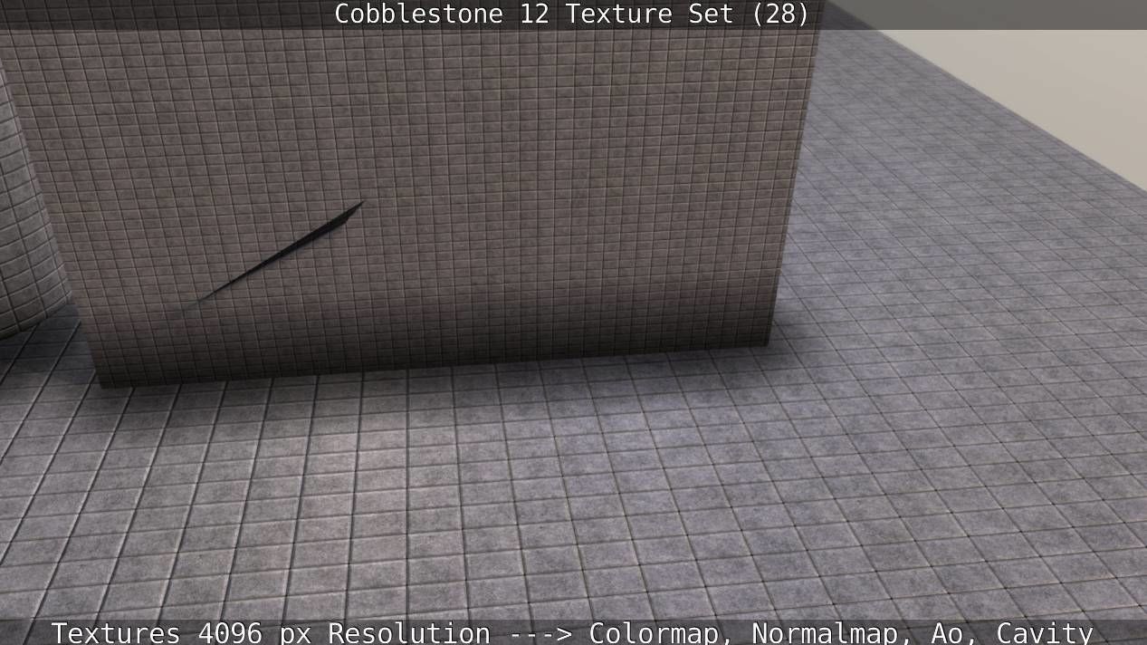 Cobblestone 12 - Texture Set 28 Texture_49