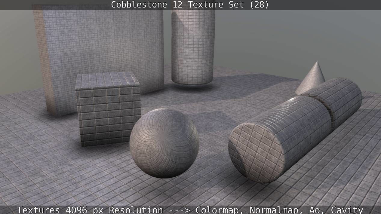 Cobblestone 12 - Texture Set 28 Texture_55