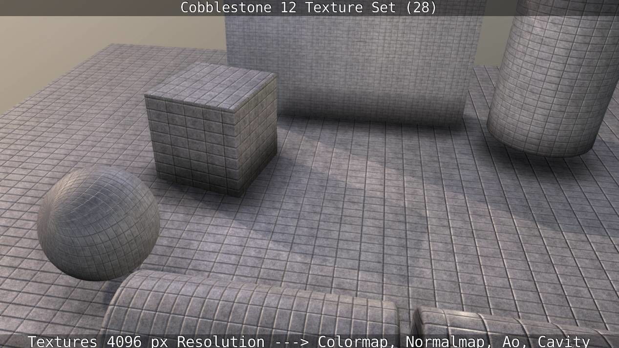 Cobblestone 12 - Texture Set 28 Texture_54