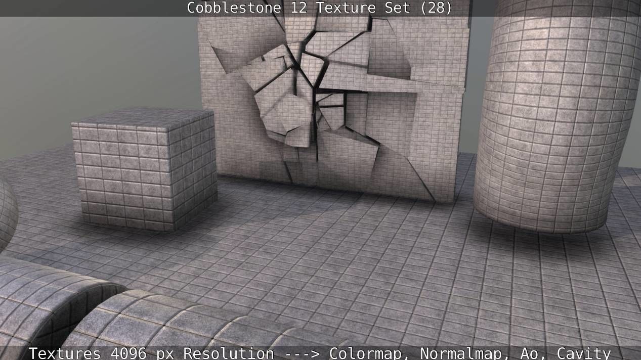 Cobblestone 12 - Texture Set 28 Texture_52