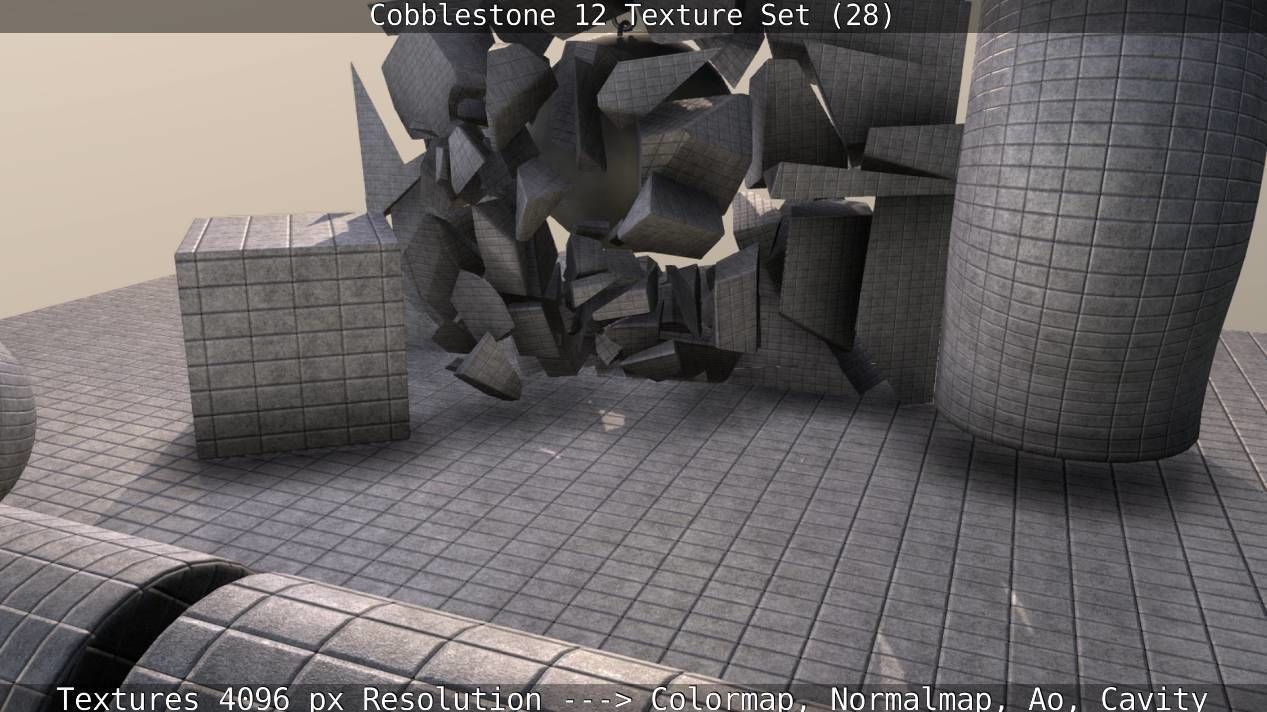 Cobblestone 12 - Texture Set 28 Texture_22