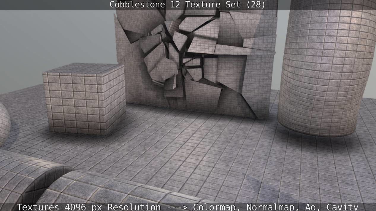 Cobblestone 12 - Texture Set 28 Texture_41