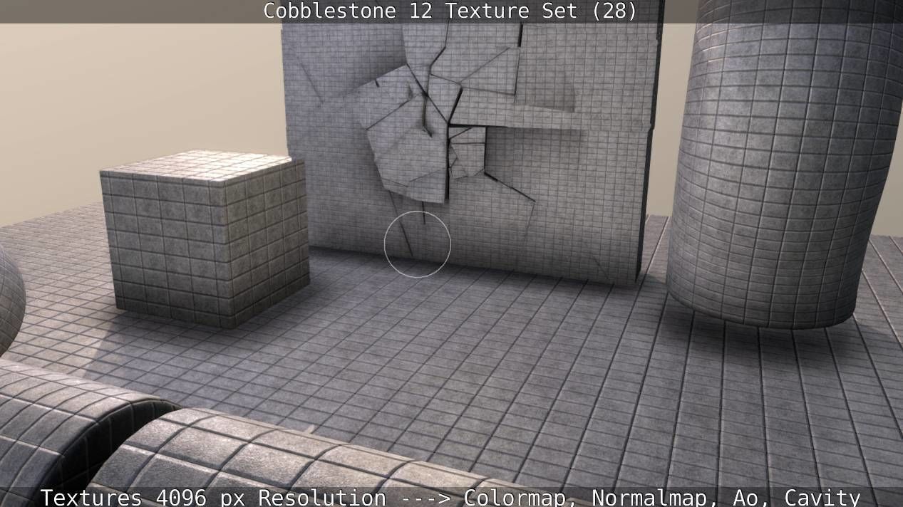 Cobblestone 12 - Texture Set 28 Texture_34