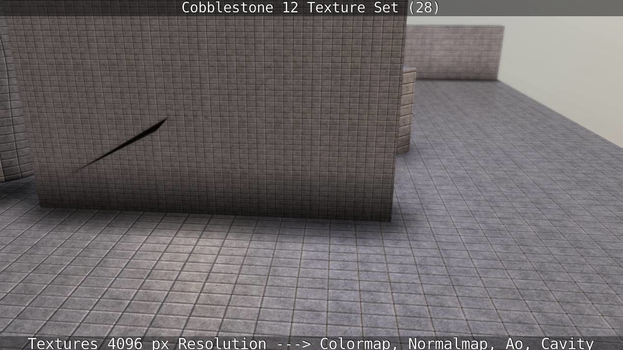 Cobblestone 12 - Texture Set 28 Texture_33