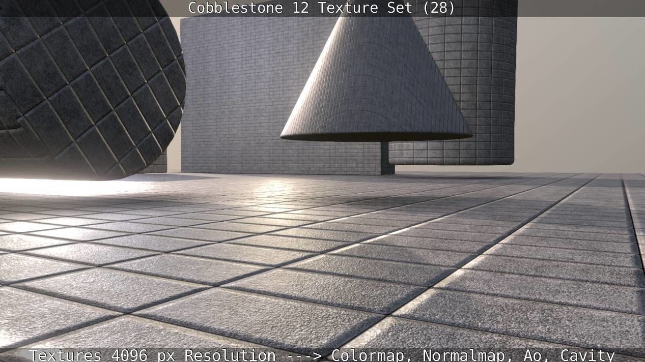 Cobblestone 12 - Texture Set 28 Texture_64