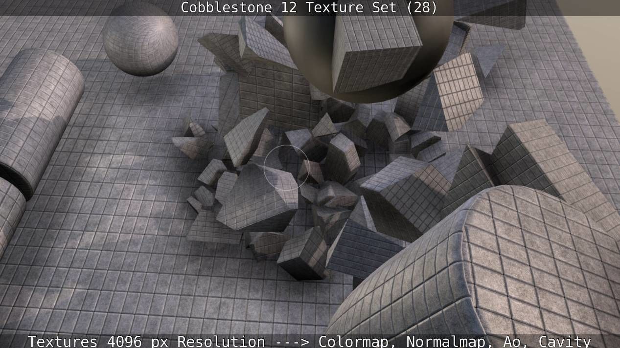 Cobblestone 12 - Texture Set 28 Texture_59