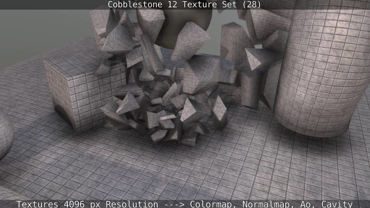 Cobblestone 12 - Texture Set 28 Texture_51