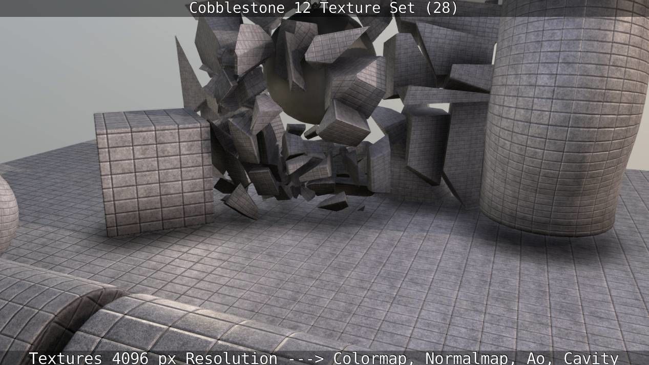 Cobblestone 12 - Texture Set 28 Texture_26