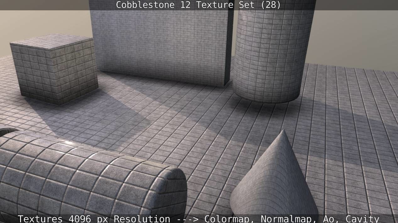 Cobblestone 12 - Texture Set 28 Texture_44