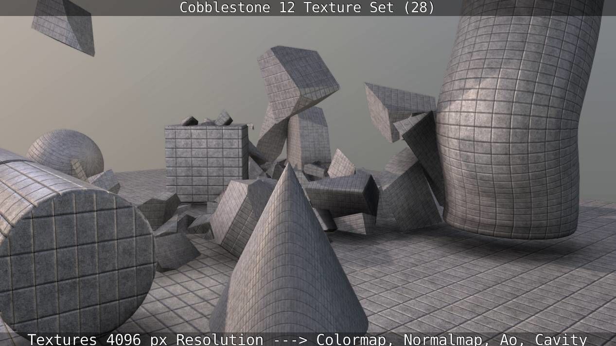 Cobblestone 12 - Texture Set 28 Texture_25