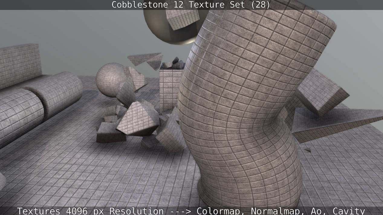 Cobblestone 12 - Texture Set 28 Texture_18