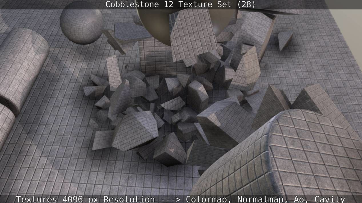 Cobblestone 12 - Texture Set 28 Texture_53