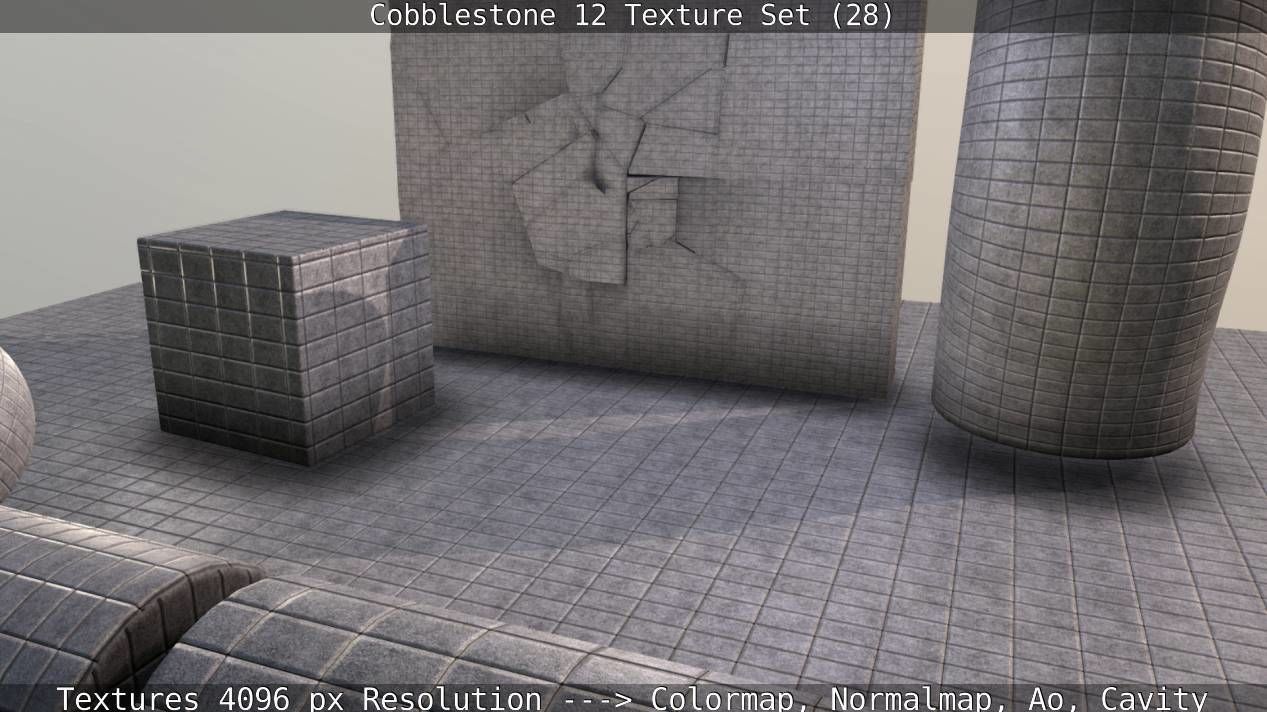 Cobblestone 12 - Texture Set 28 Texture_23