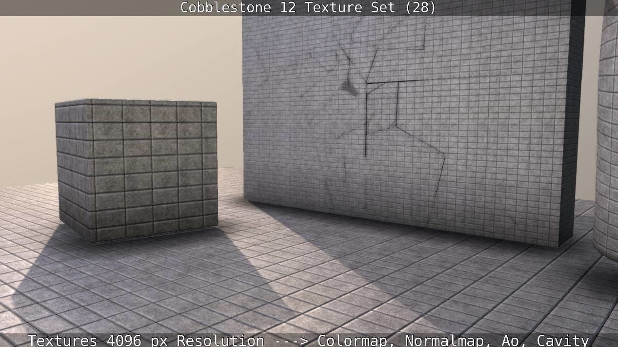 Cobblestone 12 - Texture Set 28 Texture_38