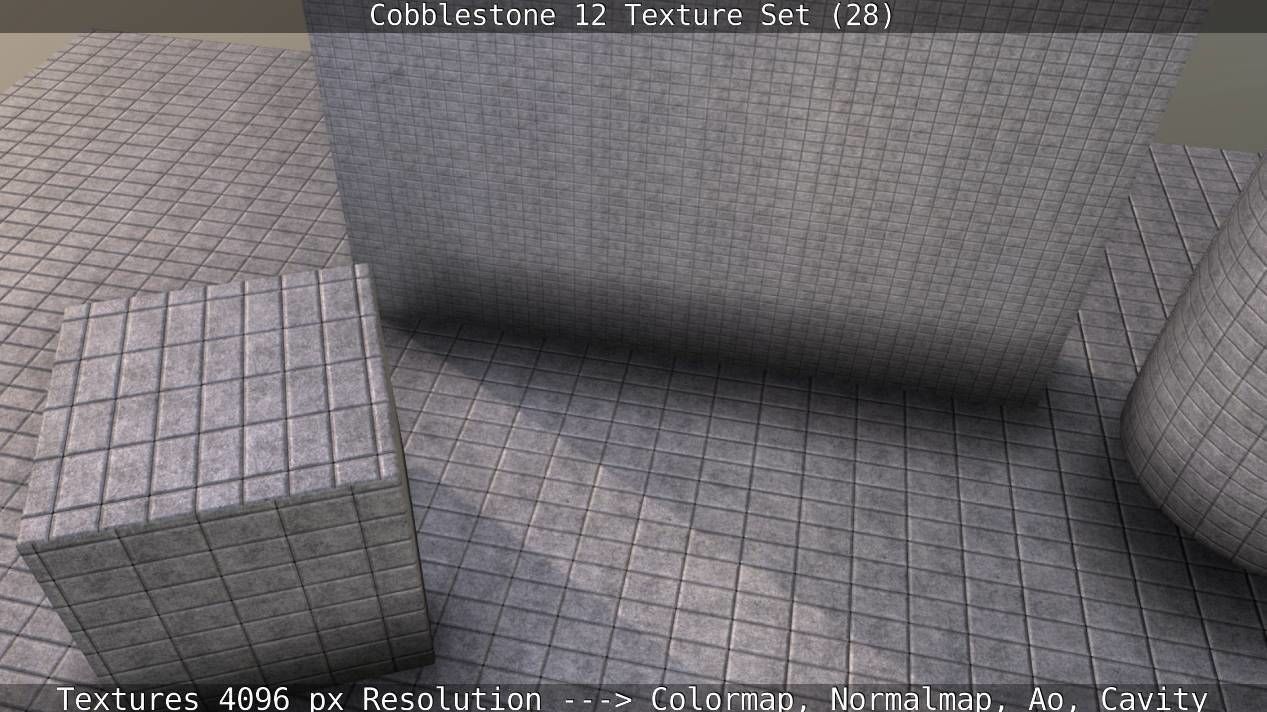 Cobblestone 12 - Texture Set 28 Texture_61