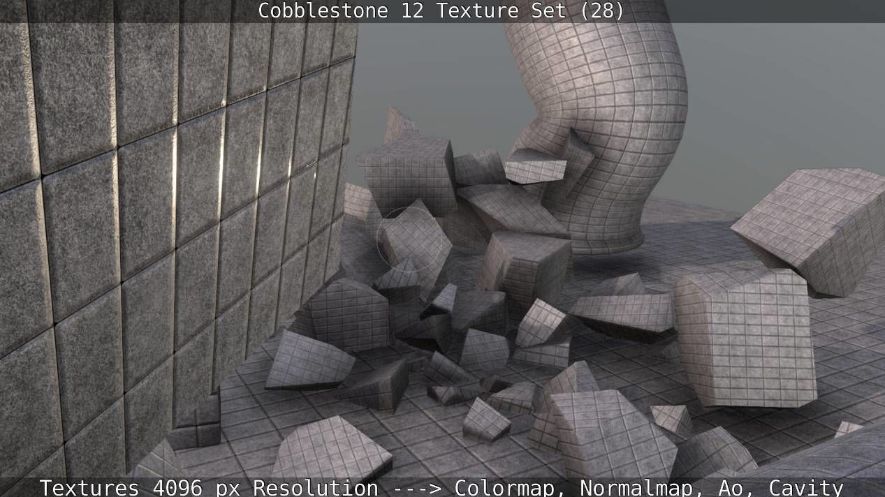 Cobblestone 12 - Texture Set 28 Texture_40