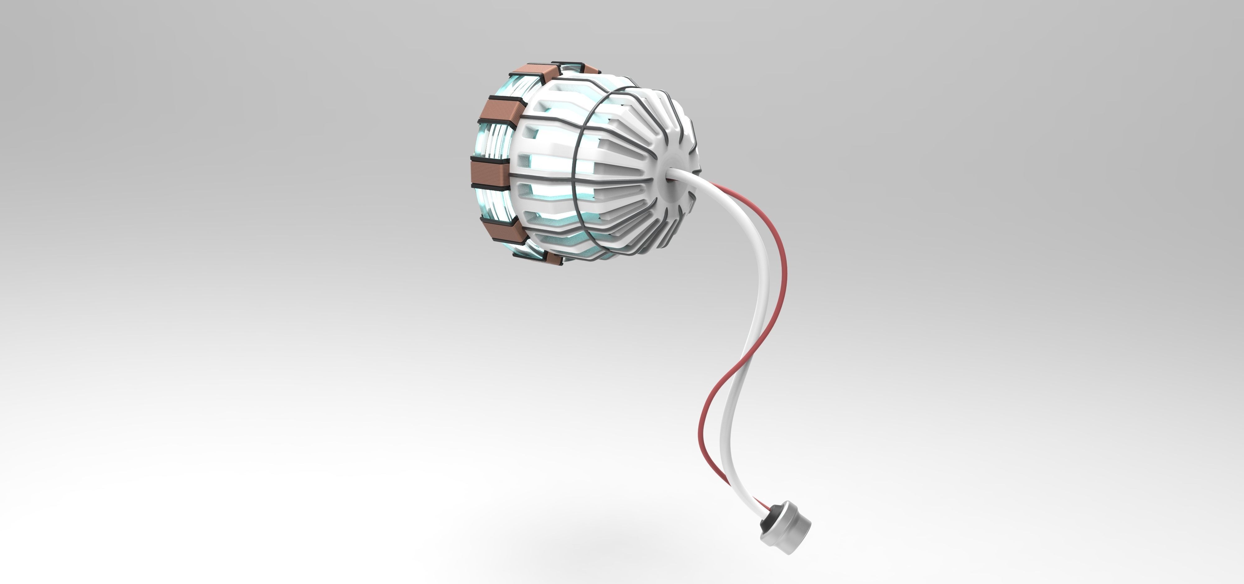 Arc reactor of Tony Stark 3D model_5
