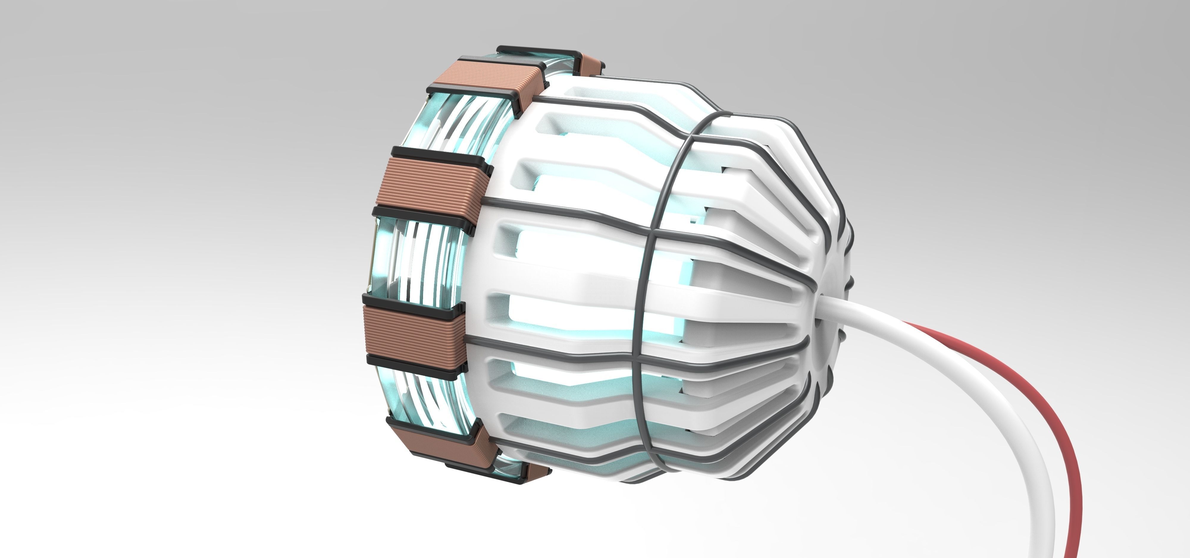 Arc reactor of Tony Stark 3D model_7