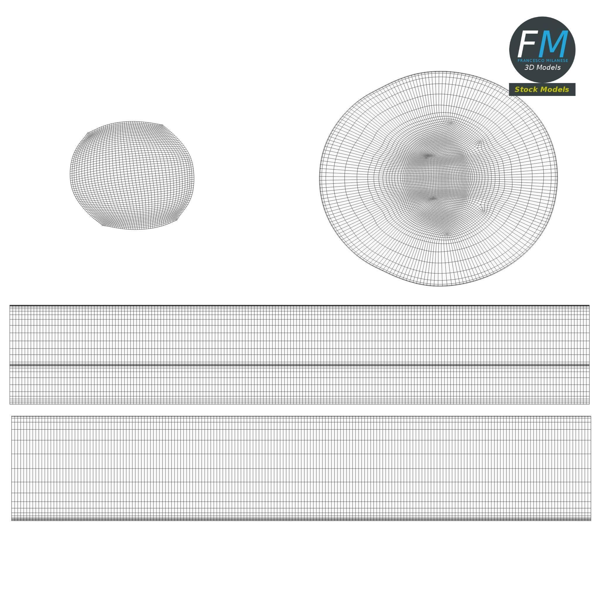 Cowboy hat 3D model_11