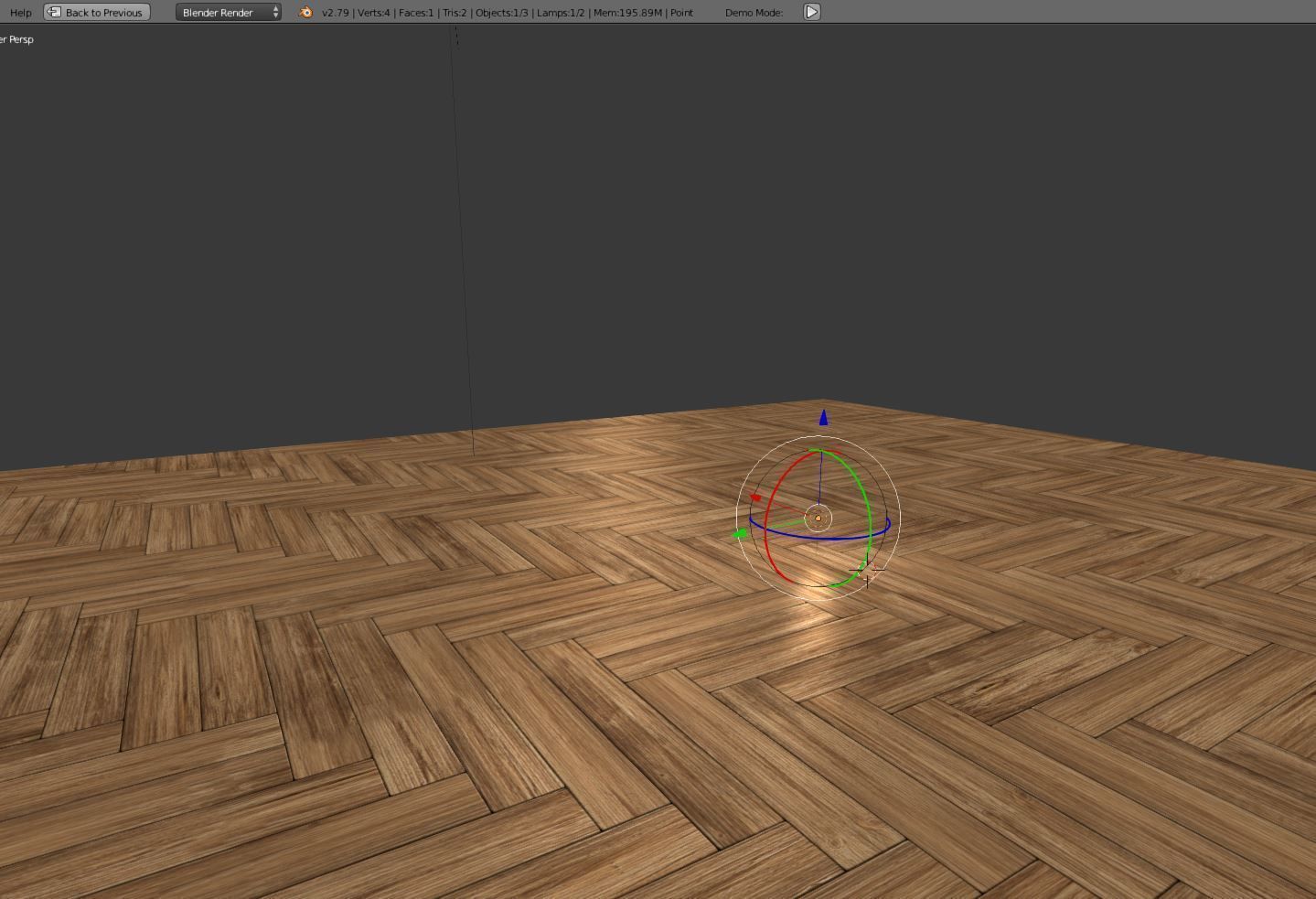 Wood Parquet Floor 1 Texture Set 27 Low-poly 3D model_3