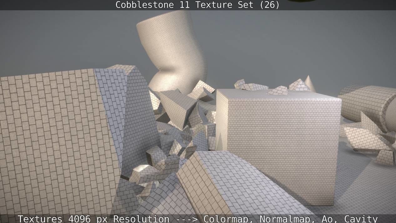 Cobblestone 11 Texture Set 26 Texture_64