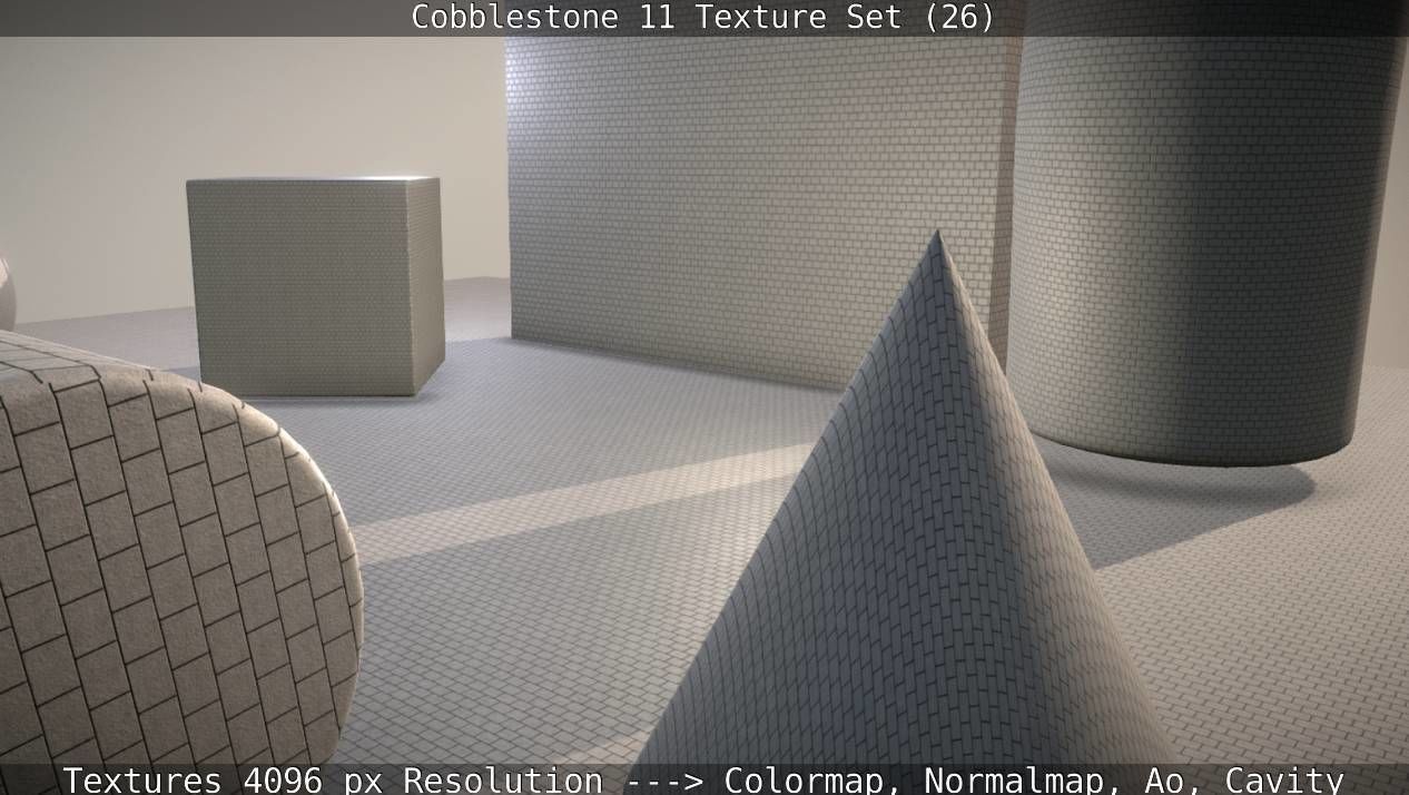 Cobblestone 11 Texture Set 26 Texture_50