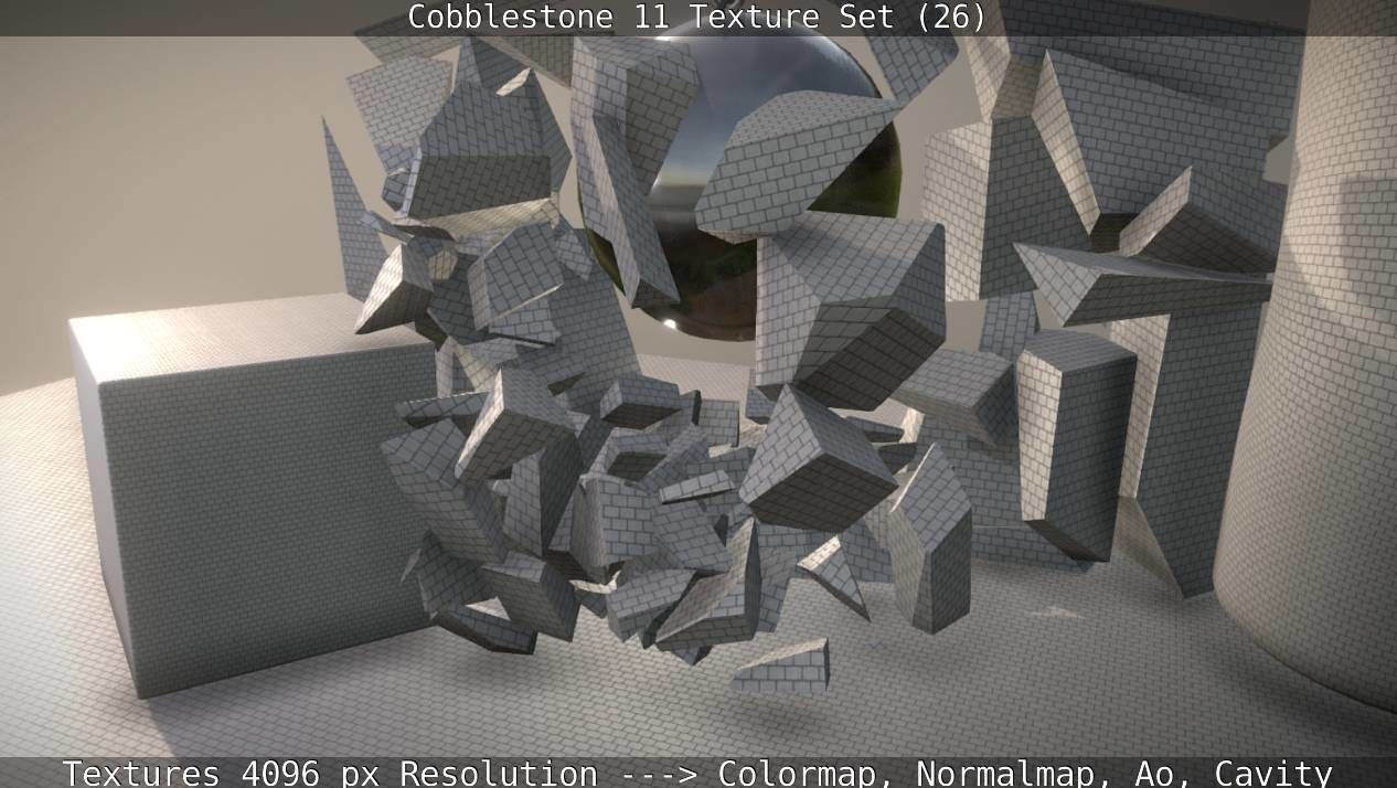 Cobblestone 11 Texture Set 26 Texture_36