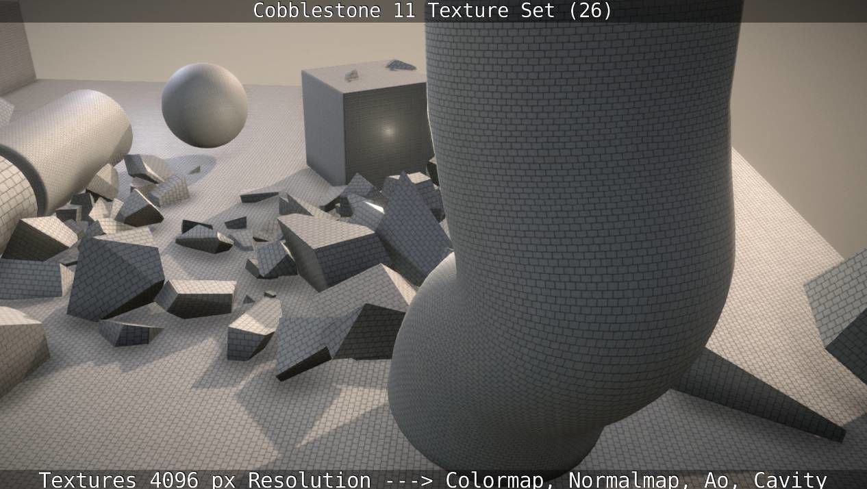 Cobblestone 11 Texture Set 26 Texture_54