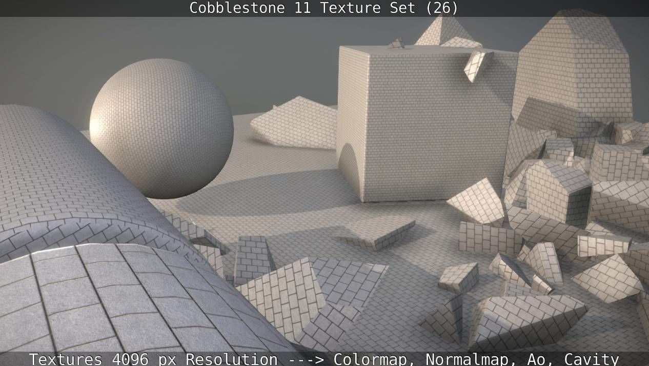 Cobblestone 11 Texture Set 26 Texture_34