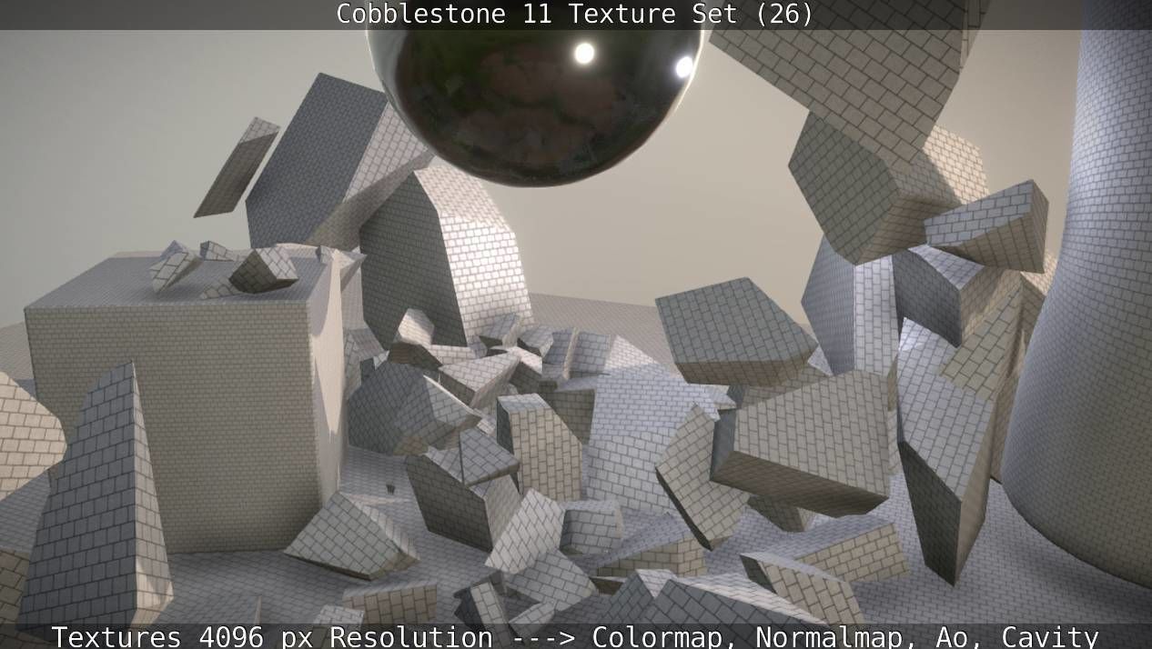 Cobblestone 11 Texture Set 26 Texture_63