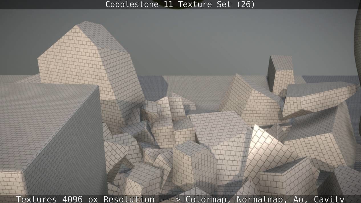 Cobblestone 11 Texture Set 26 Texture_68