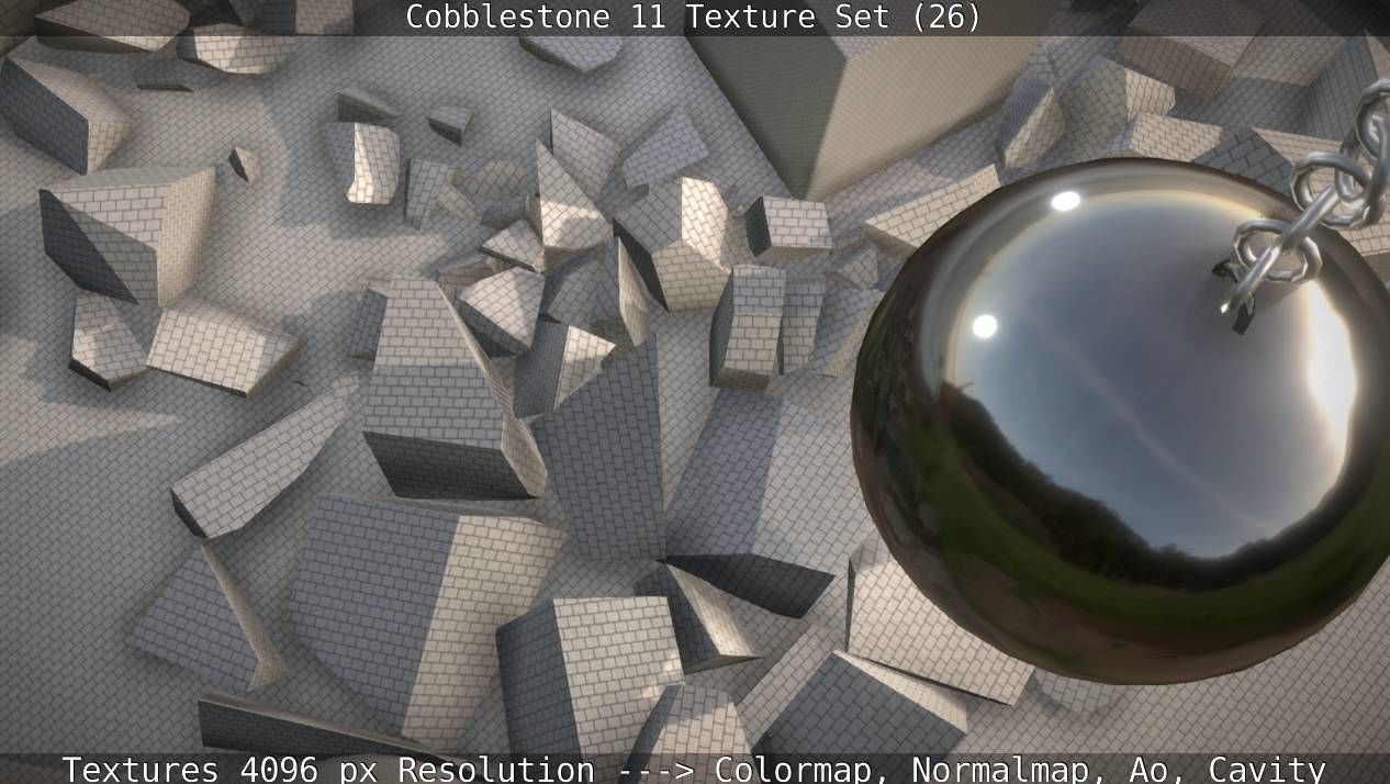 Cobblestone 11 Texture Set 26 Texture_23