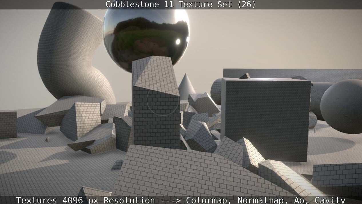 Cobblestone 11 Texture Set 26 Texture_80