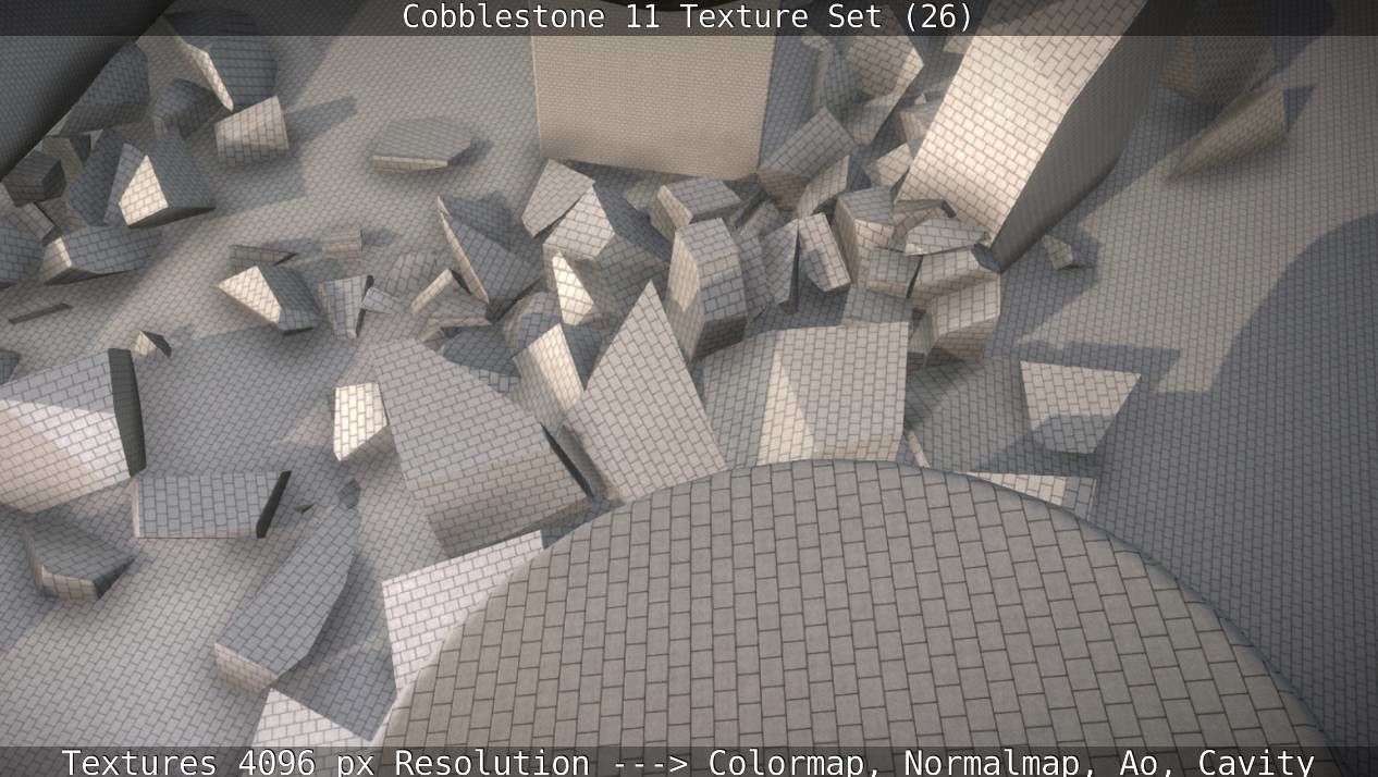 Cobblestone 11 Texture Set 26 Texture_11