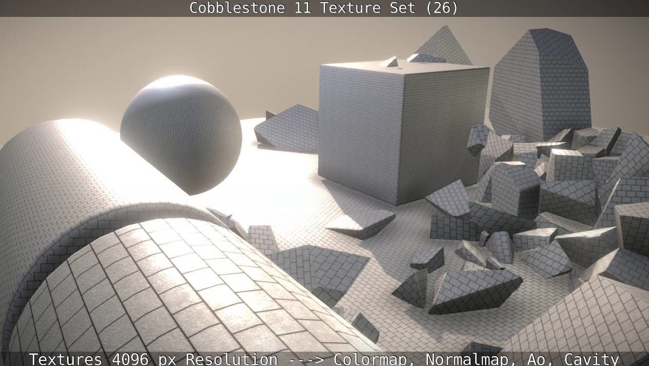 Cobblestone 11 Texture Set 26 Texture_61