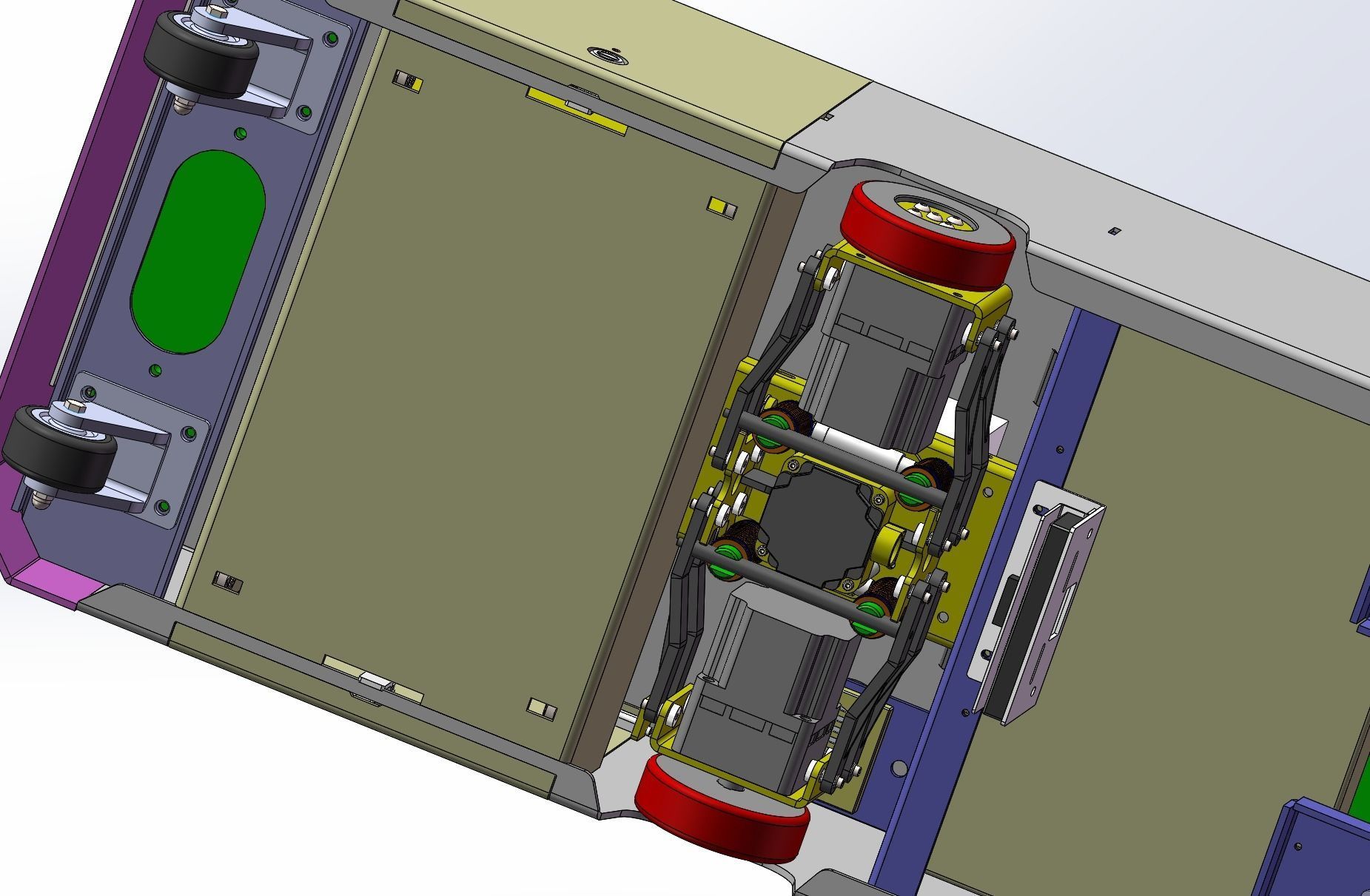 AGV carrier car 3D model_7