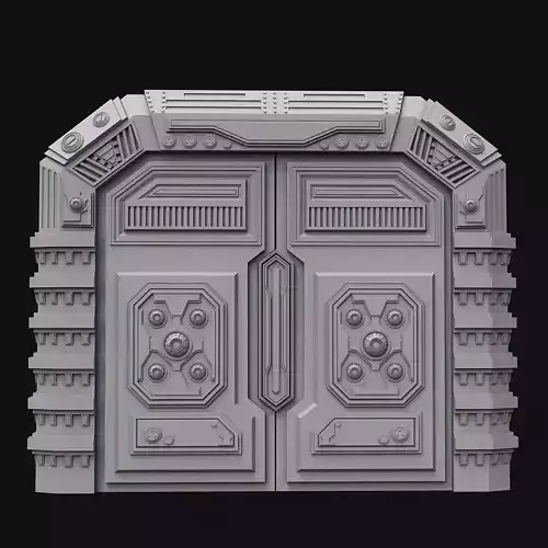 Sci fi door