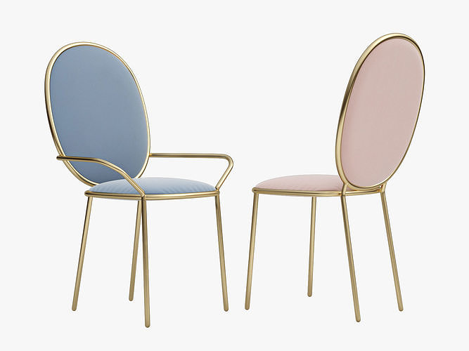 Stay Dining Chair 3D model