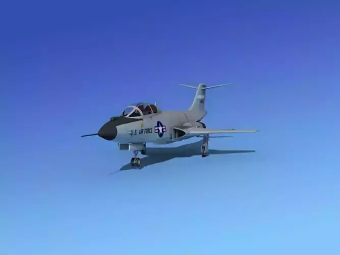 McDonnell F-101B Voodoo V03 3D model