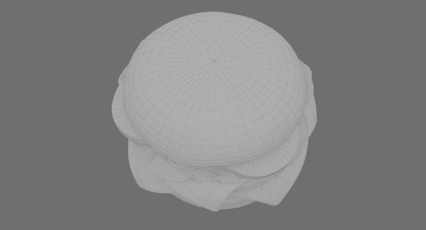 Hamburger 3D model_9