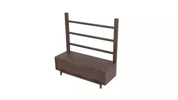 Blackwood Oak Table Cupboard