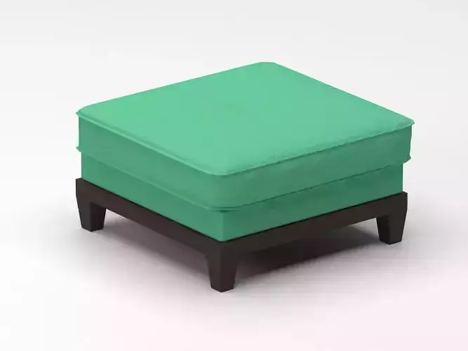 Puff Green Free 3D model