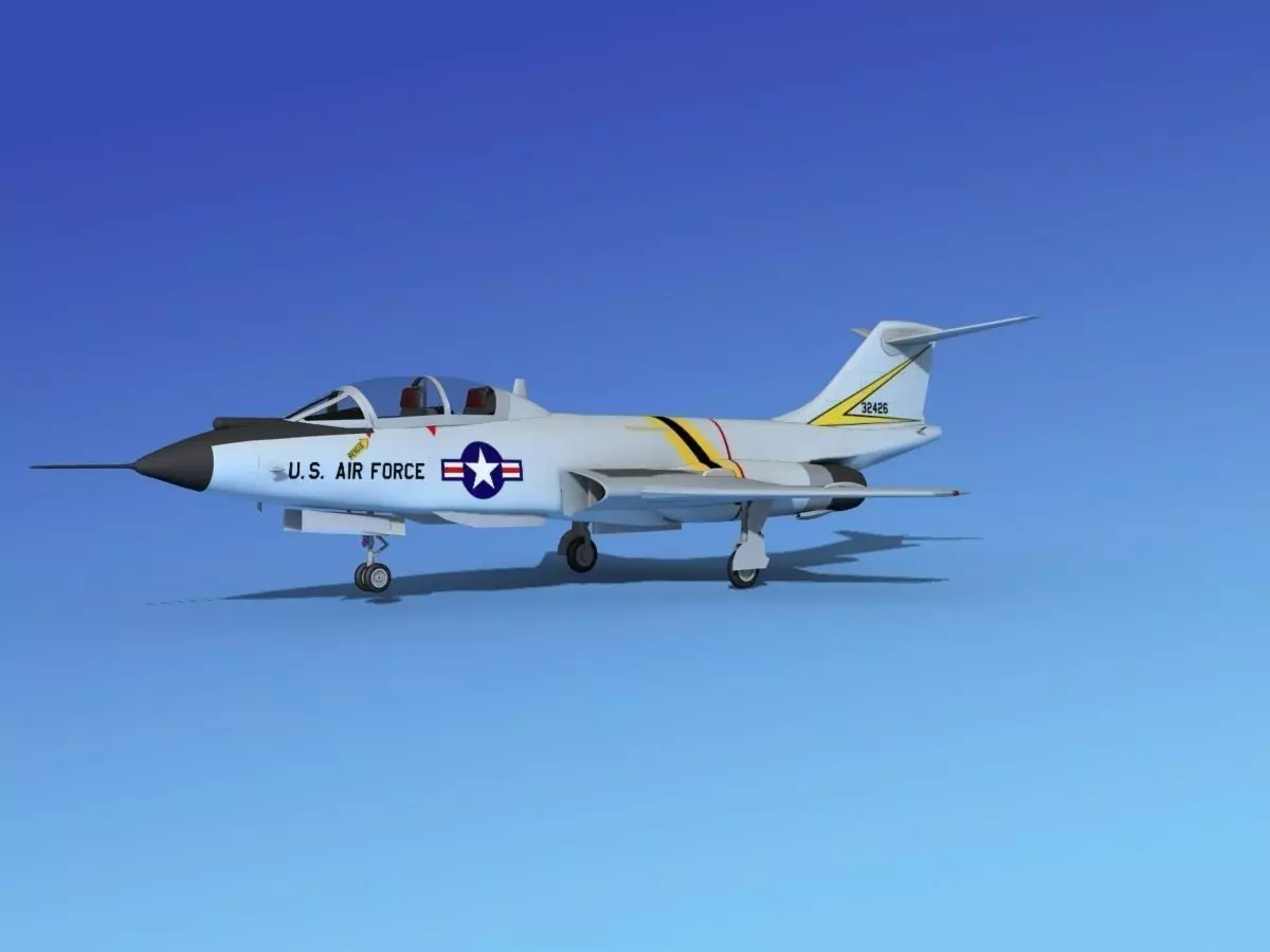 McDonnell F-101B Voodoo V10 3D model