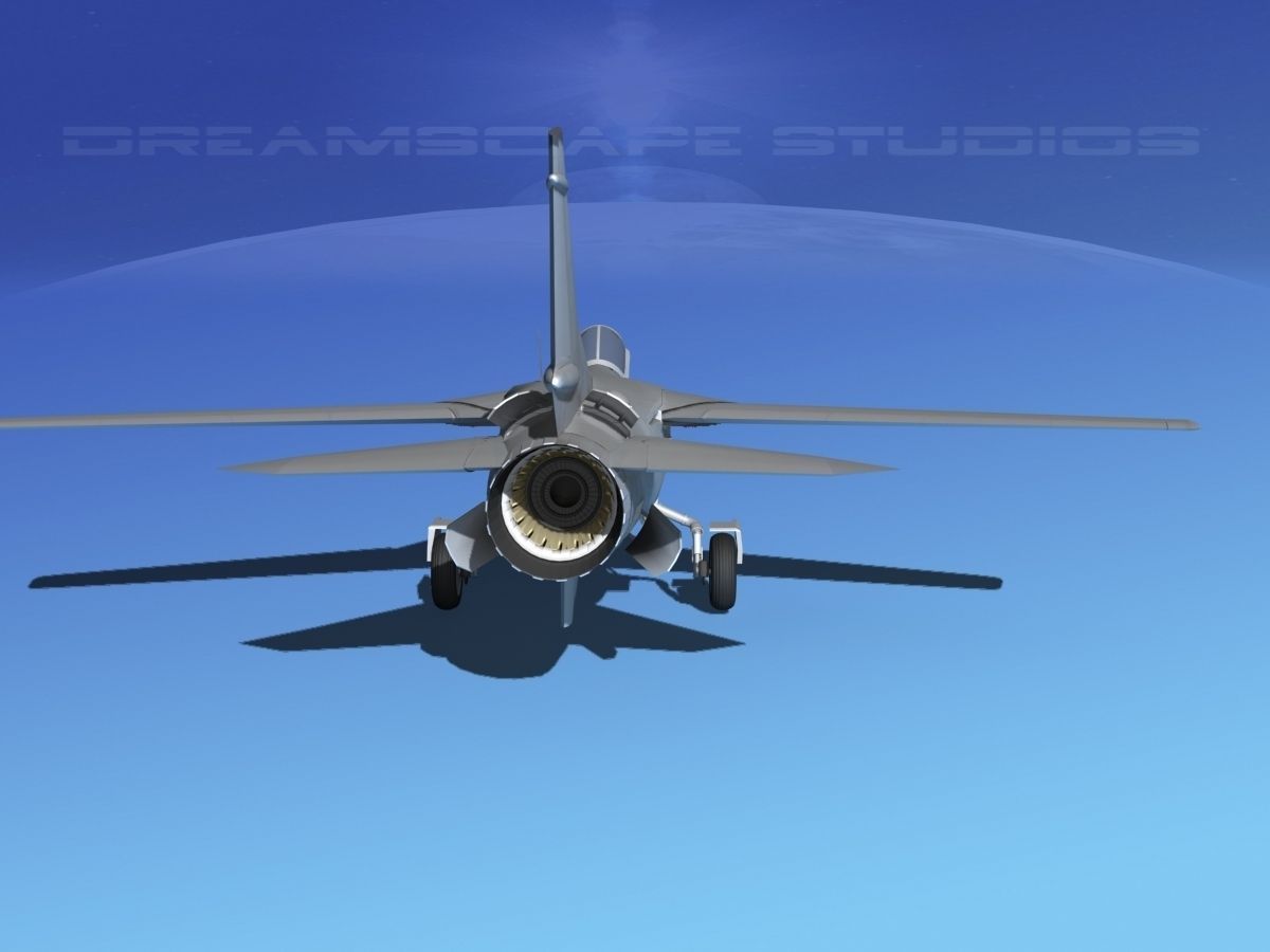 Mig-23 Fighter Bare Metal 3D model_5