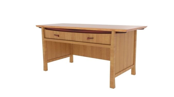 Homestyle Japanese Table Desk Low-poly 3D model