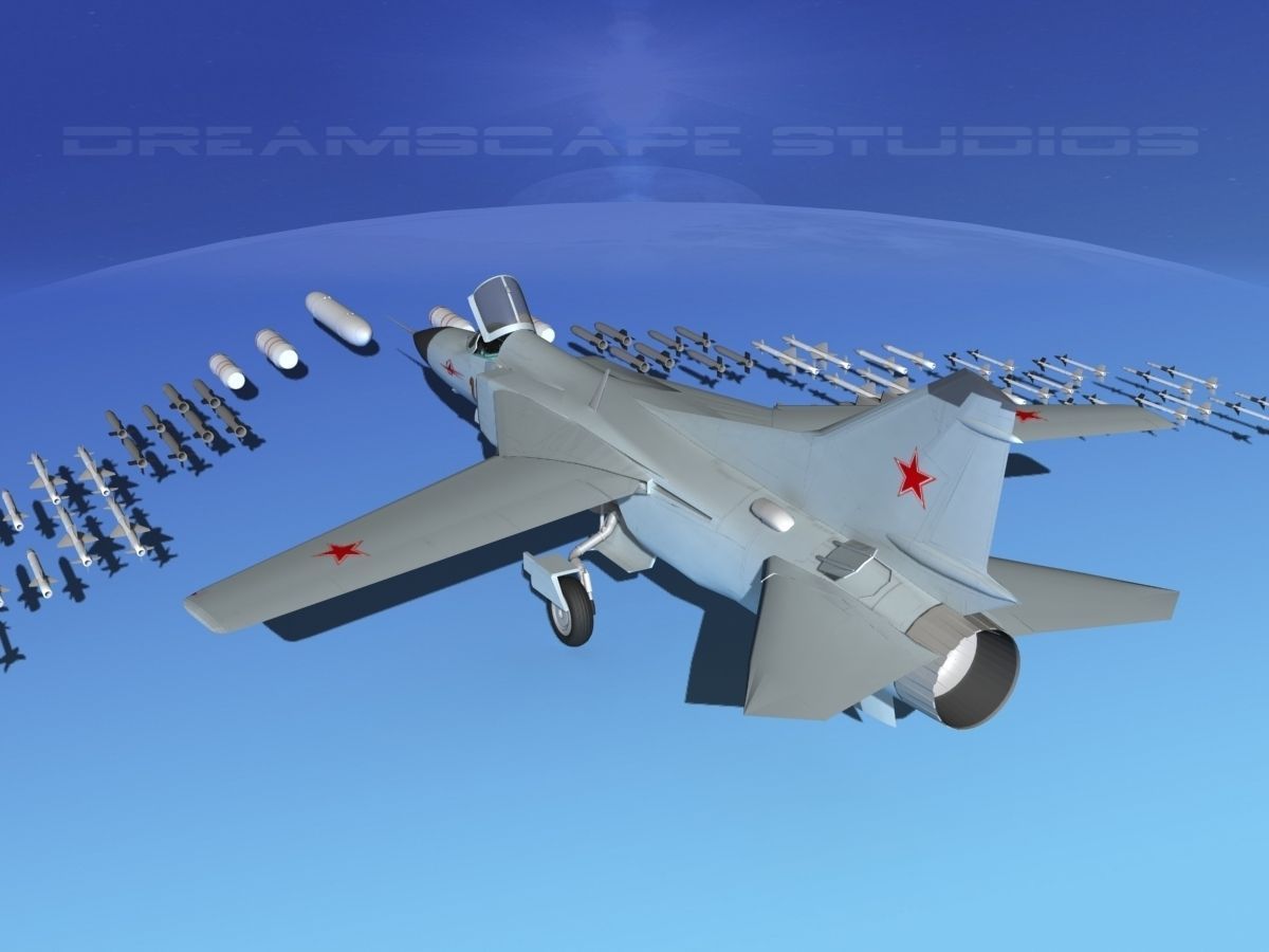Mig 23 Flogger B V01 USSR 3D model_6