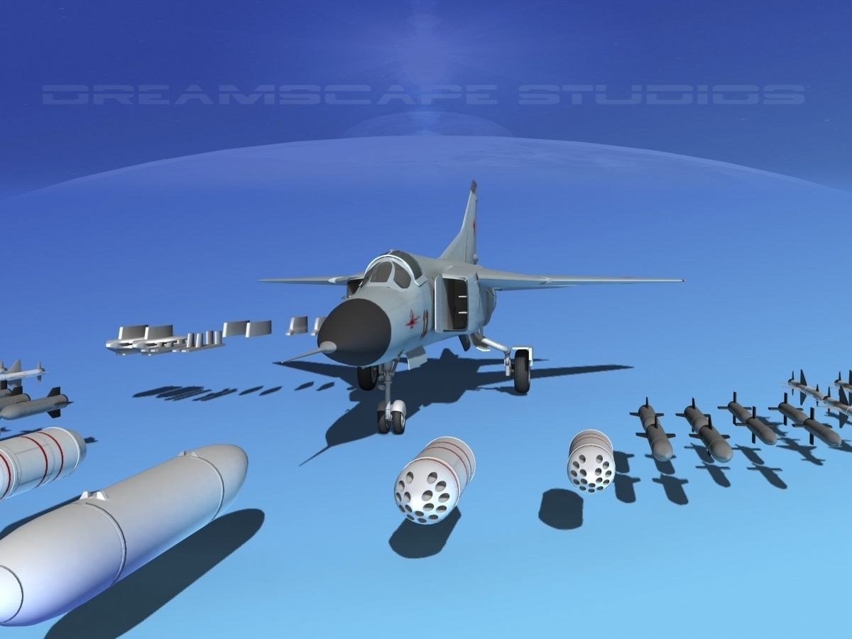Mig 23 Flogger B V01 USSR 3D model_1