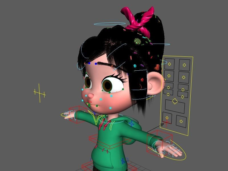 Princess Vanellope von Schweetz Free 3D model_21