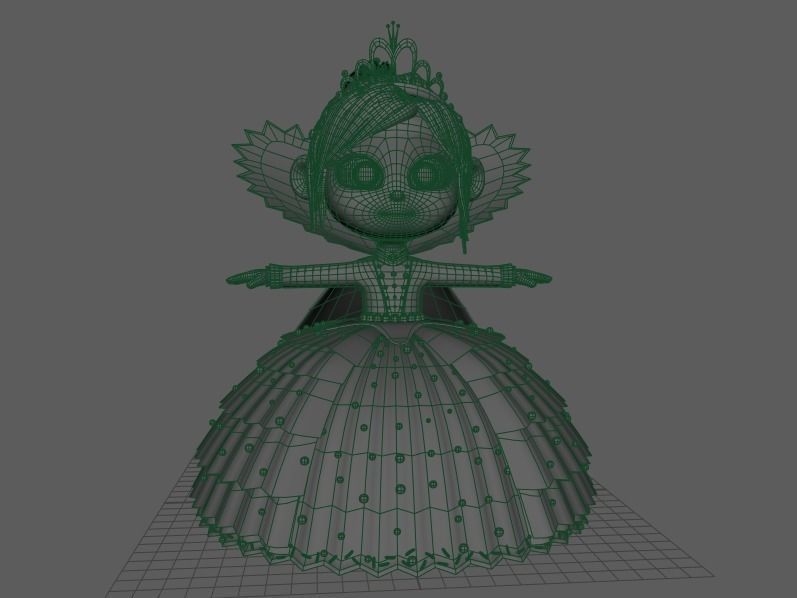 Princess Vanellope von Schweetz Free 3D model_20
