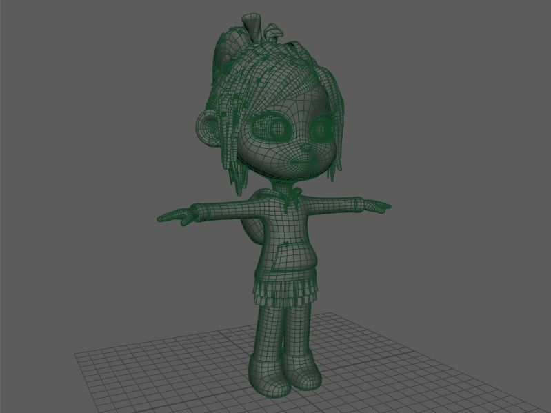 Princess Vanellope von Schweetz Free 3D model_23